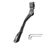 Qcdu 24-29 Pouces Béquilles de vélo en Alliage d'aluminium, Hauteur Réglable, Pieds en caoutchouc antidérapants à pois, Unisexe Bequille VTT, pour Vélo électrique/Montabike/Trekking/Vélo de Ville