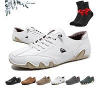 QCHAOLI Chaussures de Marche décontractées Faites Main for Femmes, Chaussures d'extérieur Nevova, Chaussures Pieds Nus en alpaga, Chaussures d'hiver doublées Chaudes(White,46 EU)