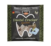 QCHEFS Brosse-dents Cracker Essential - Soin des dents de cheval sans brosse - Contre le tartre et la mauvaise haleine - Friandise naturelle et saine pour le nettoyage des dents