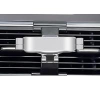 QCHIAN Support Telephone Voiture pour Audi Q7 2006 2007 2008 2009 2010 2011-2015, Porte Téléphone Voiture Rotatif à 360°, Support Téléphone Grille Aeration Portable Stable pour Automobile,B Silver