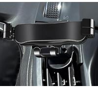 QCHIAN Support Telephone Voiture pour Ford Kuga 2013 2014 2015 2016 2017-2023, Porte Téléphone Voiture Rotatif à 360°, Support Téléphone Grille Aeration Portable Stable pour Automobile,A Black