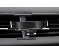 QCHIAN Support Telephone Voiture pour Land Rover Evoque 2012 2013 2014 2015-2019, Porte Téléphone Voiture Rotatif à 360°, Support Téléphone Grille Aeration Portable Stable pour Automobile,A Black