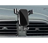 QCHIAN Support Telephone Voiture pour Volkswagen Polo 2011 2012 2013-2018, Porte Téléphone Voiture Rotatif à 360°, Support Téléphone Grille Aeration Portable Stable pour Automobile,A Black