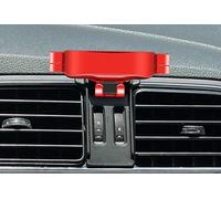 QCHIAN Support Telephone Voiture pour Volkswagen Polo 2011-2023, Porte Téléphone Voiture Rotatif à 360°, Support Téléphone Grille Aeration Portable Stable pour Automobile,A Red 2011~2018