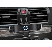 QCHIAN Support Telephone Voiture pour Volvo XC60 2009 2010 2011 2012 2013-2017, Porte Téléphone Voiture Rotatif à 360°, Support Téléphone Grille Aeration Portable Stable pour Automobile,A Black