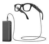 QCHMM Câble de charge compatible avec Ray-Ban Meta Wayfarer, Skyler, Headliner Smart-Glasser, câble de charge avec port de charge de type C pour téléphone/chargeur/batterie externe/ordinateur portable