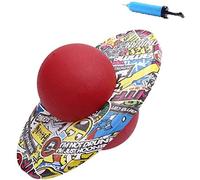 QCHOMEE Ballon Sauteur Pogo Bâton Sauteur Fitness Epais Antidéflagrant Ballon de Gym Sport Boule Sautante Bouncing Ball Adulte Planche Ballon d'équilibre Ball Rock Hopper pour Ecole Extérieur Parc