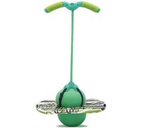 Qchomee Ballon Sauteur Pogo Stick Jumper Bâton Fitness Adulte de Gym Sport Boule Sautante Antidéflagrant Lolo Ball avec Poignée Planche d'équilibre Pour Maison Ecole Extérieur