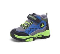 Qciplr Enfant Bottes d'hiverBottes de NeigeChaude Bottes Neige Antidérapantes Montagne Trekking ChaussuresChaussures de Plein vert 30EU