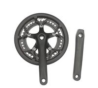 QCKNKMGG Bicyclette à chaîne, Pédalier de vélo de Route/Pliable Noir 42-52 Dents, 6/7/8/9 Vitesses, manivelle en Aluminium de 170 mm, Engrenages en Acier