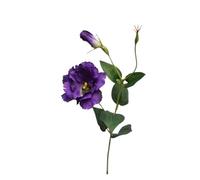 QCKNKMGG Bouquet Artificiel 5 Pcs Artificial Silk Flowers Multicolor 58cm Wedding Home Party Decor(Deep Purple)