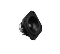 QCKNKMGG conducteur de Haut-Parleur, Lot de 2 Haut-parleurs 2,5 Pouces et 3 Pouces 95 mm, Bobine Kapton en Aluminium anodisé Multicolore(Black)