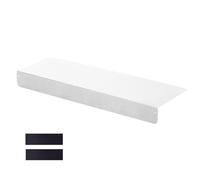 QCKNKMGG Panneau d'extension pour Plan de Travail, Panneau d'extension d'espace de comptoir en métal sans perçage, Multicolore, 20-60 Cm(White,60cm)