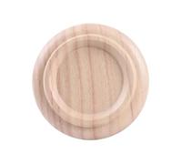 QCKNKMGG Patins de Protection pour Piano, Coupelles for roulettes de Piano en Bois Massif Multicolores, 3 à 4 pièces(4pcs Small Wood)