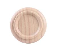 QCKNKMGG Patins de Protection pour Piano, Coupelles for roulettes de Piano en Bois Massif Multicolores, 3 à 4 pièces(3pcs Big Wood)