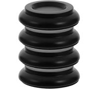 QCKNKMGG Patins de Protection pour Piano, Coupelles for roulettes de Piano en Bois Noir, lot 4