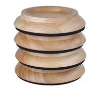 QCKNKMGG Patins de Protection pour Piano, Coupelles Multicolores for roulettes de Piano (lot 4)(Wood)