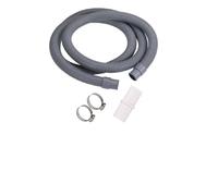 QCKNKMGG Tuyau d'extension de vidange de Rechange, Kit de rallonge Tuyau d'évacuation Universel for Lave-Linge et Lave-Vaisselle, Multicolore, 1 m(Grey)