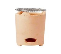 QCKNKMGG Un Vieux Barbecue en Argile, Poêle à Charbon et à Bois en Argile for Barbecue et thé Multicolore Plusieurs Tailles(Yellow,5.5x6in/14x16cm)