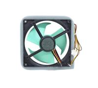 QCKRTAU Ensemble de Moteur de Ventilateur de condensateur de réfrigérateur 15 V 0,28 A, Compatible for NMB-Mat, FBA12J15V 12012025 mm Ventilateur de Refroidissement de réfrigérateur à Trois Fils