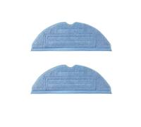 QCKRTAU Lot De 2 Lingettes De Rechange for Aspirateur Robot Roborock, S7 Max, S7 MaxV, T7S Plus | Accessoires De Nettoyage Lavables Et Réutilisables, Ajustement Parfait