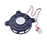 QCKRTAU Moteur De Ventilateur De Réfrigérateur 12035GE-12M-YT, Compatible avec Samsung, Compatible avec Haier, Réfrigérateur À Fréquence Variable 3 Fils