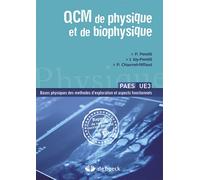 Qcm de physique et de biophysique 2011 - Philippe Chaumet-Riffaud - De Boeck Supérieur - broché - Scolaire / Universitaire