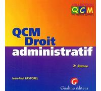 Qcm Droit Administratif - 2ème Édition