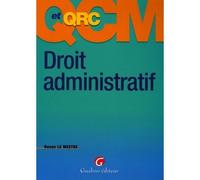 Qcm et qrc. droit administratif - Le mestre r. - Gualino Eds - broché - Etude