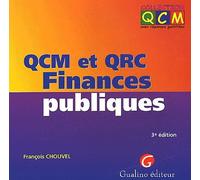 qcm et qrc. finances publiques - 3ème édition