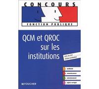 QCM et QROC sur les institutions