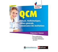 QCM - Français - Mathématiques - Culture Générale - Connaissance des institutions