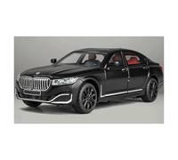 qcmaw Modèle réduit de Voiture à Exposer Modèle réduit de véhicule moulé sous Pression à l'échelle 1/24 for The 7 760Li, à Friction, for Les passionnés de Voitures. Idéal pour la décoration(Black)