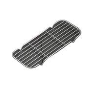 QCNRJUY Filet de Barbecue rectangulaire en Acier Inoxydable 304, Grille métallique, Petite, Drainage d'huile(C)