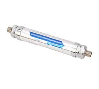 QCSTORE Adoucisseur D'eau en Acier Inoxydable 304, Système Compact Magnétique sans Sel, pour Toute la Maison, pour Douche, Lave-vaisselle, Chauffage Solaire (1/2 pouce (DN15))