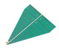 QCSTORE Antenne Périodique UWB Log à Gain élevé 50W pour Les Applications WiFi, Performances Durables et Fiables de 600MHz à 6000MHz