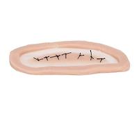 QCSTORE Autocollant de Tatouage de Cicatrices Effrayantes, Cicatrices de Plaies Réalistes pour Halloween, Fête Costumée, Enfants Adultes, Silicone 1 Pièce