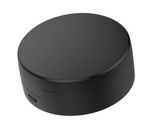 QCSTORE Boîtier de Chargement pour Anneau Intelligent, Compact et Portable, Charge Rapide pour RingConn Gen1, Chargeur de Type C, Noir, 590mAh (6-7#)