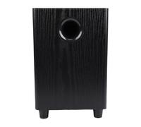 QCSTORE Caisson de Basses Passif 100 W, Haut-Parleur Haute Puissance de 6,5 Pouces pour Une Expérience de Basses Profondes de Cinéma Maison, fabriqué en MDF