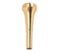 QCSTORE Embouchure de Trompette en Laiton, Ensemble de 3 Tons Brillants pour Débutants et Performances D'ensemble, Couleur Dorée, Parfait pour les Récitals (ITS)