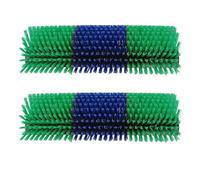 QCSTORE Ensemble de 2 Brosses à Gratter pour le Dos des Animaux, Résistant à L'usure, pour Chevaux, Vaches, Moutons, Soulagement des Démangeaisons, 17,13 Pouces (Verte)