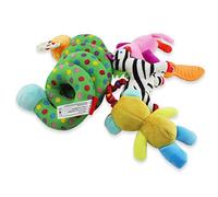 QCSTORE Jouets en Peluche Suspendus pour bébé, Dessin animé, pour Siège de Voiture, Jouet Mobile, Jouets éducatifs Sûrs pour L'interaction Parent-Enfant (Coloré)