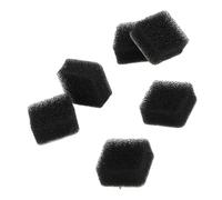QCSTORE Lot de 6 protections anti-vent pour microphone d'action - Housse en éponge de qualité supérieure pour réduire le bruit du vent - Convient pour les caméras panoramiques X5, X4, X3, X2