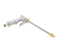 QCSTORE Pistolet de Pulvérisation D'eau Haute Pression, Buse en Laiton en Alliage de Zinc Durable pour L'arrosage du Jardin et le Lavage de Voiture