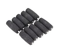 QCSTORE Rouleau de Remplacement pour Lime à Pied, Conception Incurvée Durable pour L'élimination des Peaux Mortes, Parfait pour la Pédicure à Domicile ou Professionnelle, Ensemble de 10 Pièces
