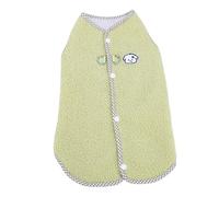 QCSTORE Veste Polaire Chaude pour Chien, Isolée, Confortable, Coupe-Vent, pour Les Aventures en Plein Air (L)