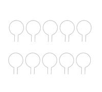 Qcwwy 10pcs Circle Trellis, Strong Support Round Plante Rack Plante Small Circular Trelli Garden Fence Décoration pour Les Plantes en Pot Grimpant Plantes Roses Roses Pea