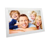 Qcwwy 15,6 Pouces Calendrier Numérique, Écran Tactile Intelligent Tableau | Partage en Temps Réel, Synchronisation Automatique, pour Planificateur Familial, Affichage Météo, Rappels, Planification