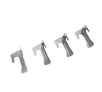 Qcwwy 4 Pièces Entretoises de Plaque Chauffante pour Barbecue en Acier Inoxydable Dompteurs de Flammes de Gril Distance de 5 Cm pour des Performances de Cuisson Optimales Compatibles avec Divers