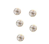 Qcwwy 5 Pièces Accessoire de Remplacement de Balancier de Mouvement de Montre pour 8205 Accessoires d'outils de Montre de Mouvement de